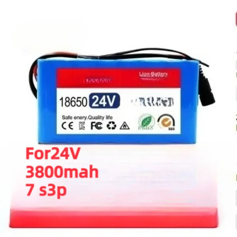 For24V DEWEIKALA 3800mah 7 S3p Rechargeable Battery 24V Lithium Battery Wheelchair Battery