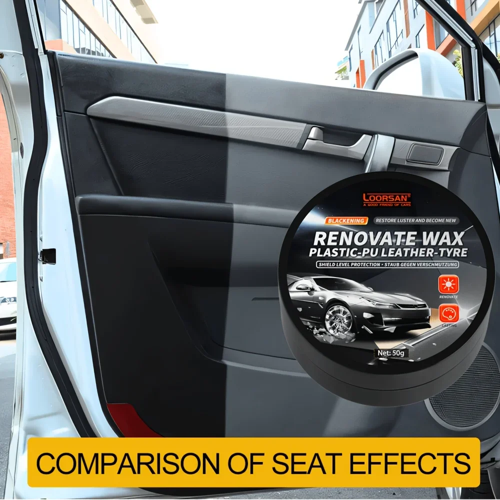 Car Interior Scratch Repair Kit - Retreading cream - Recovery of plastic, instrument panel scratches - Car Interior Maintenance