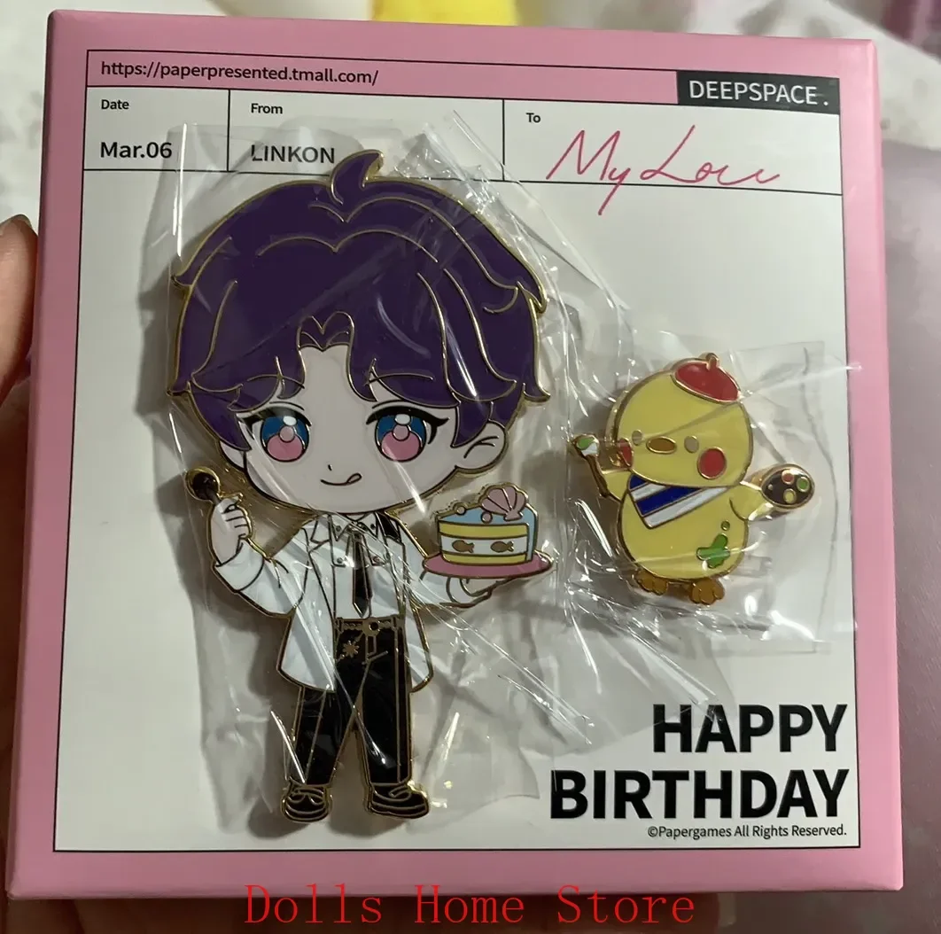 愛とディープスペースラファエール公式アニメコスプレ漫画誕生日記念金属バッジ腓骨ブローチ胸ピンエンブレムクリスマス