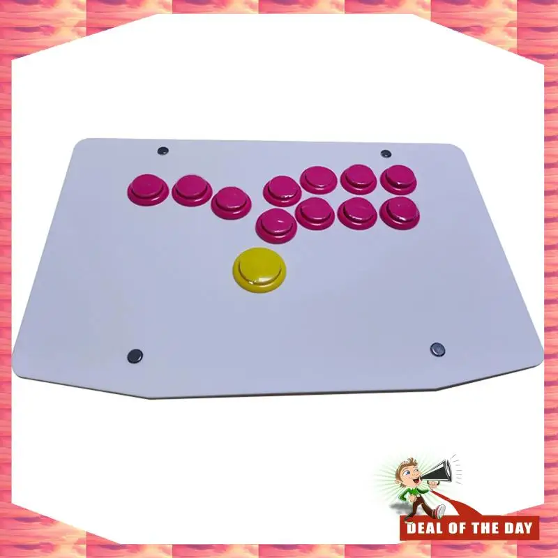 24-Stunden-Lieferung DIY Controller Full Button Arcade Fighting Stick Game Controller Hitbox Stil Joystick für PS4/PS5/PC/SCHALTER/An