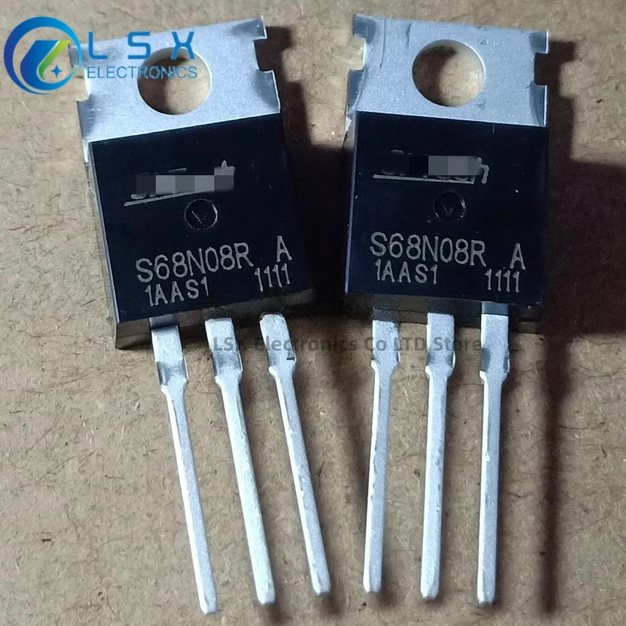 10PCS/Lot S68N08R 80A 68V TO-220 Imported Original Best Quality In Stock Fast Shipping