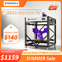 TRONXY VEHO 600 PRO V2 FDM 3D Printer 600*600*600mm Print Size Direct Drive Extruder 3D printer Kit With Klipper Firmware