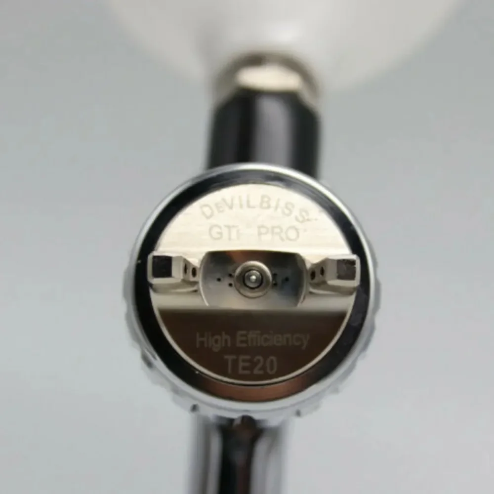 Imagem -05 - Tpaitlss-pistola com Copo Misturador Aerógrafo Bico de 13 mm Cor Preta à Base de Água