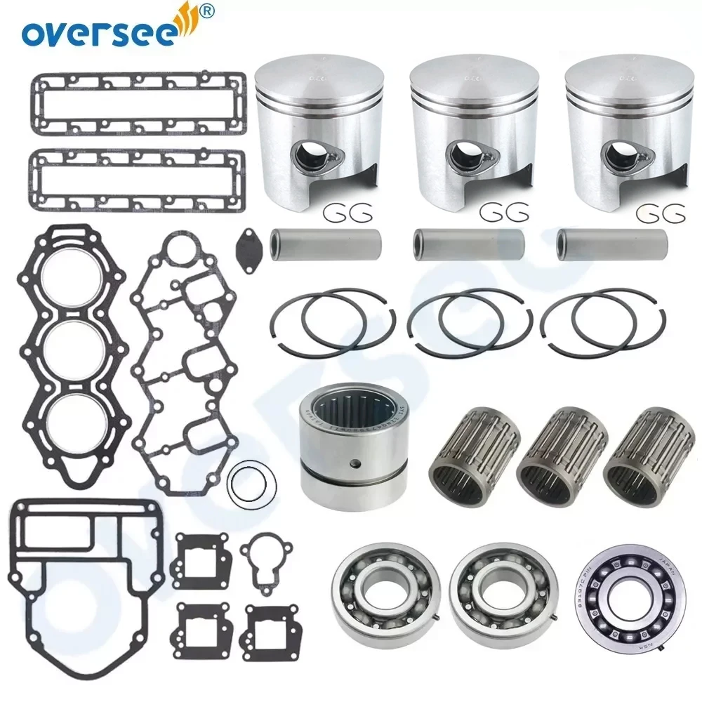

Комплект для капитального ремонта коленчатого вала и силовой головки 3C8, увеличенный размер +50, для подвесных лодочных моторов Tohatsu / Mercury 2T 40-50 л.с.