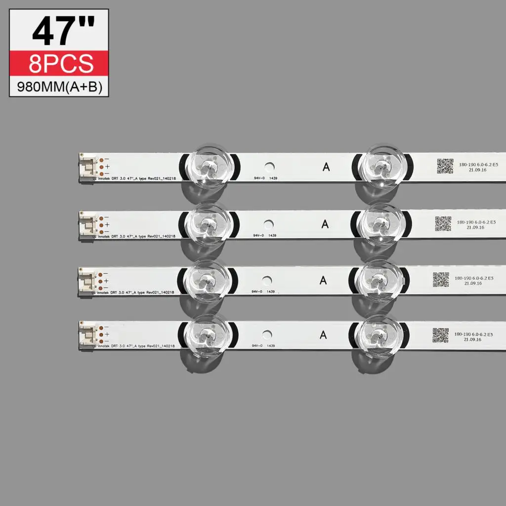 Led-hintergrundbeleuchtung streifen Für LIG47LB6500 6916L 1948A 47LB5700-ZB 47LB580V 47LB580U-ZM 47LB5610 47LB570B 47LB5600 47LB5800