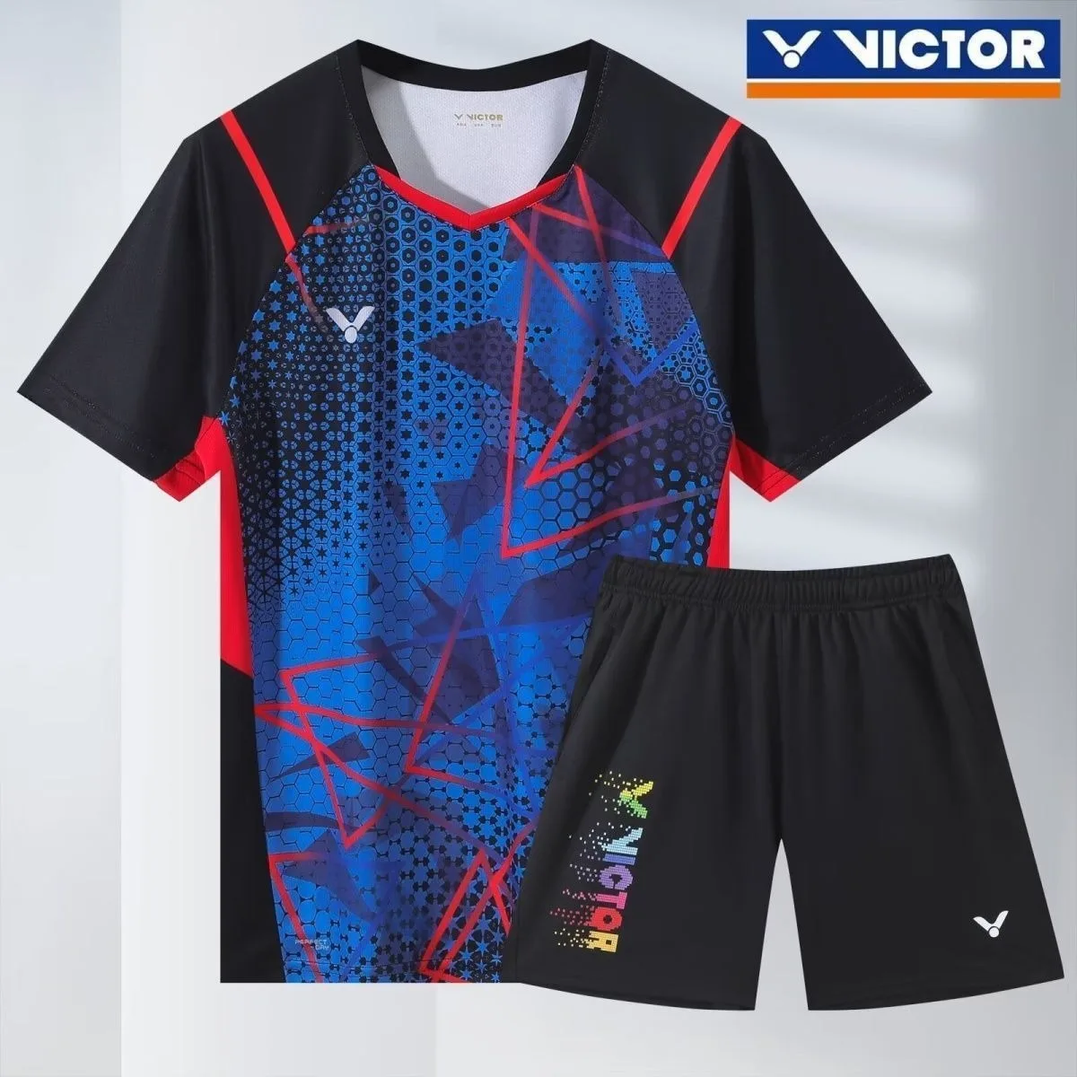 VICTOR t-shirt da uomo e da donna uniforme da Badminton Training t-shirt sportiva Unisex a maniche corte top traspirante ad asciugatura rapida
