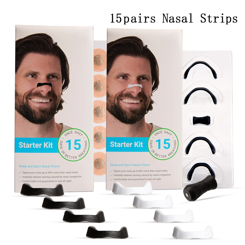 Nasal Breathing Dilators Magnetic Nasal Strips Increase Air Intake Improve Sleep Quality Reduce Snoring Sport Nasal Dilator