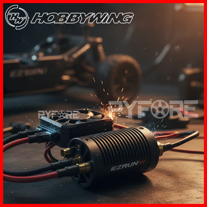 

HOBBYWING EZRUN MAX4 HV 300A ESC + 70125 560KV Inductive Brushless Motor Combo for 1/5 RC Remote Control Model car Buggy Truck