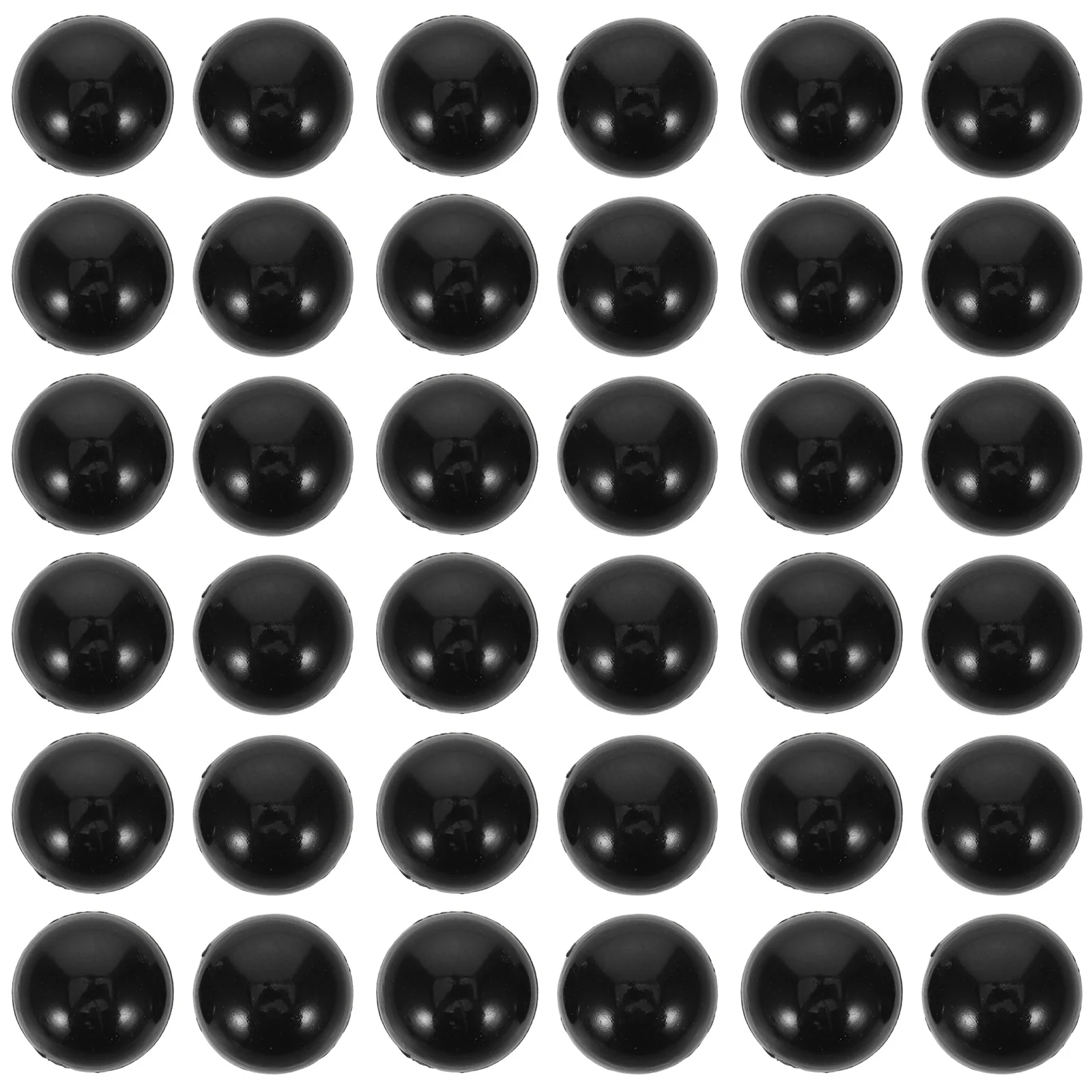 200 stuks 16 mm halfronde platte achterkant ogen plastic cabochons voor diy gevulde amigurumi ambachten scrapbooking projecten elegant levensecht