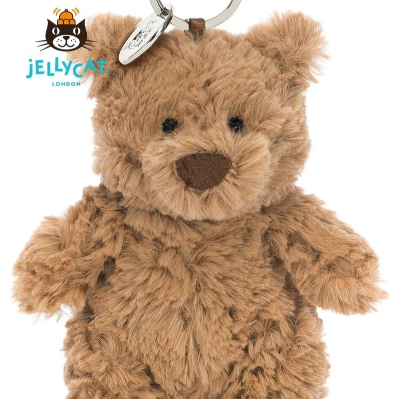【IN STOCK】100% Original JELLYCAT UK Fun Barcelona Bear Bag Pendant Bear Keychain Plush Doll Birthday Christmas Gift