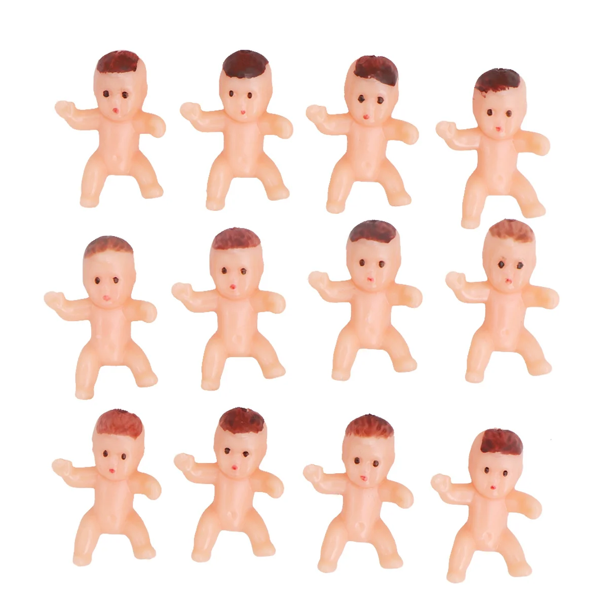 100 шт. мини-орнаменты из безопасного пластика для украшения тортов и вечеринок