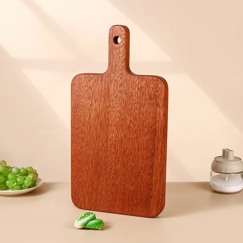 Ebony solid wood whole wood cutting  fruit  bread  wooden cutting board cutting  chopping board steak board