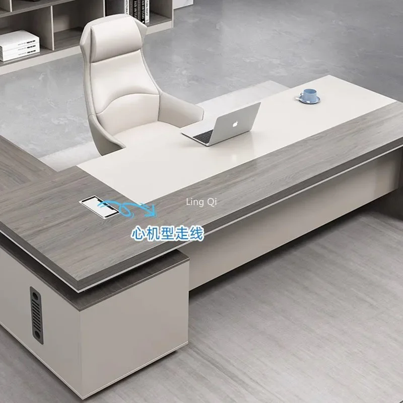 Multifunctional Desk Automatic Computer Desks Workshop Table Gaming Professional Office Furniture Acrylic Study Seating Room