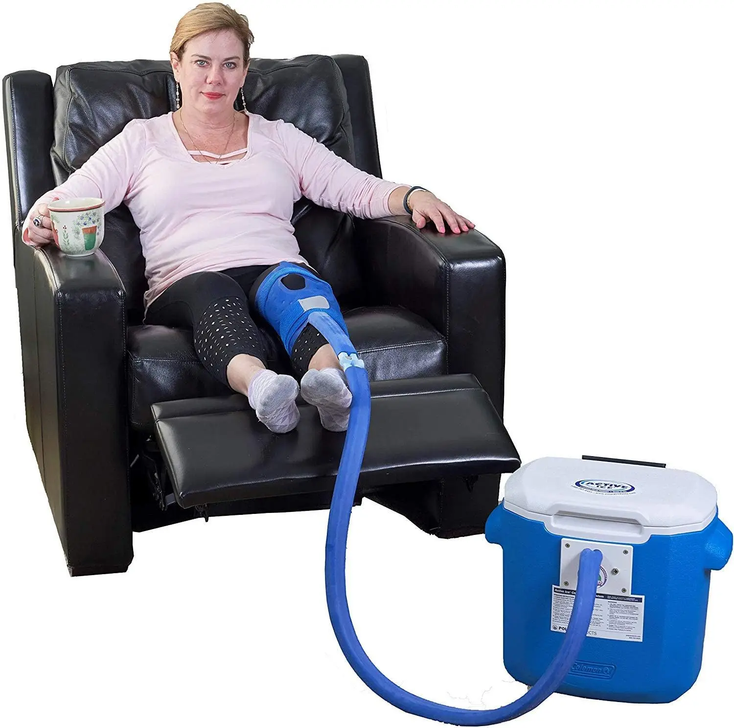 Ice Cold Therapy Machine For Knee Surgery Recovery Portable Cold Compress System Rehabilitation Device