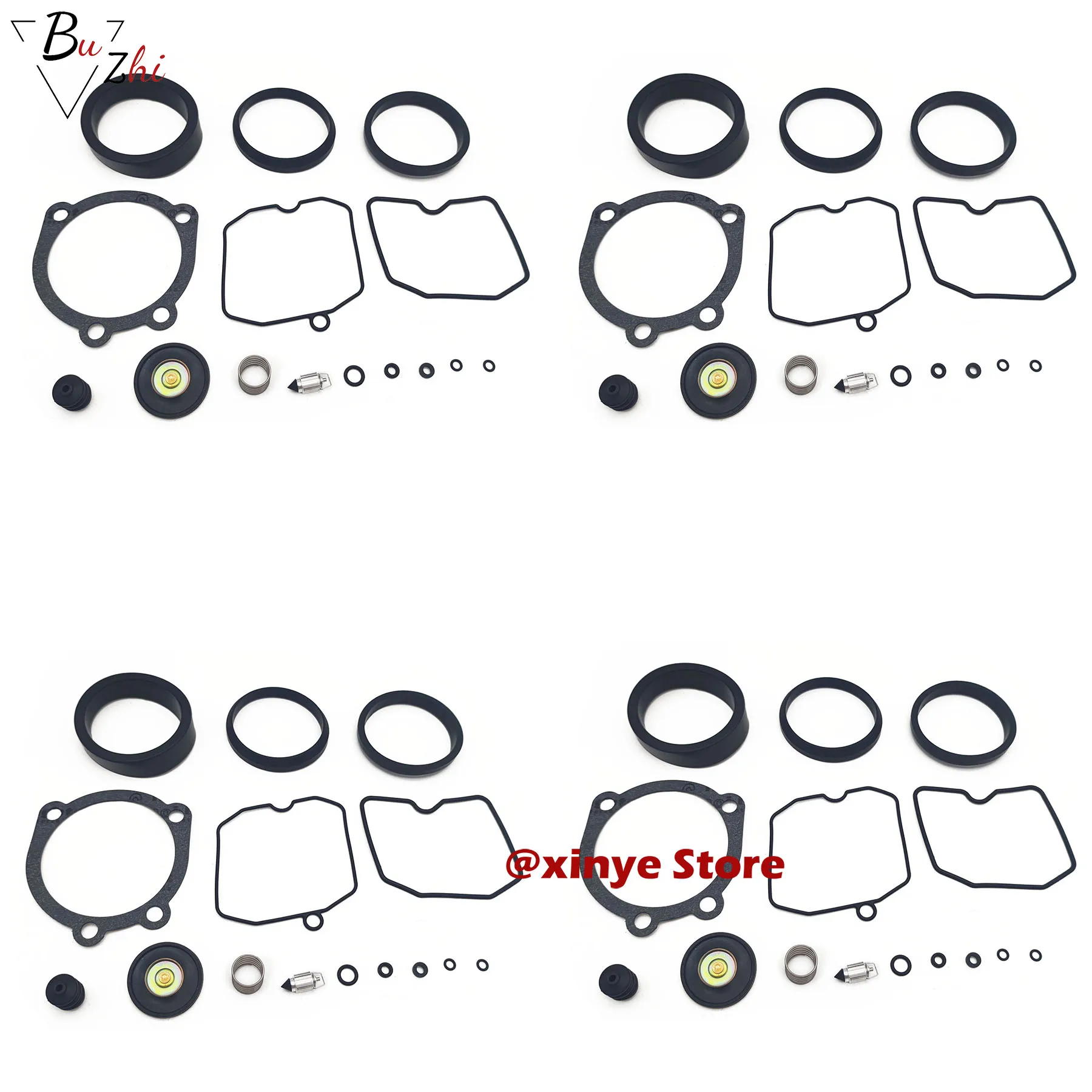 Carburetor Carb Repair Rebuild Kit For CV Type 1990-Up Carburetor  Harley Davidson XL883 XLH1200 Harley-Davidson CV4 XL 883 1200