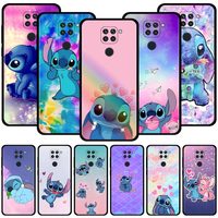 Cartoon Bling Rainbow Stitch For Xiaomi Redmi Note 13 12 11 9 8 10 Pro Max 9T 9S 10Lite Case for REDMI 9 8 9C 9A 8A Cover