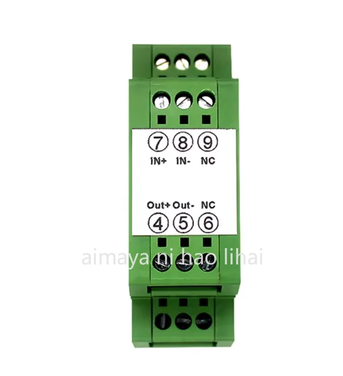 0-5KΩ to 4-20mA Signal Transmitter Ohm to 10V Electronic Ruler Potentiometer Resistance to Analog Signal