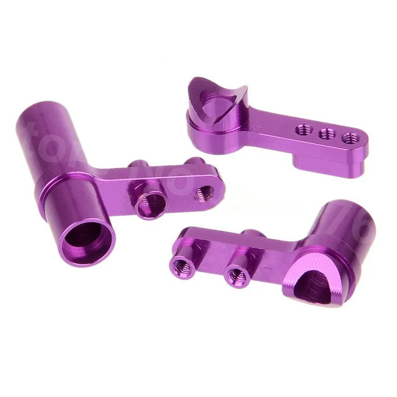 HSP Baja 102057 122057 (02025 02075) Aluminium-Lenkungsservo-Saver, komplettes Teile-Upgrade für 1/10 RC-Car CNC 94122 XSTR POWER