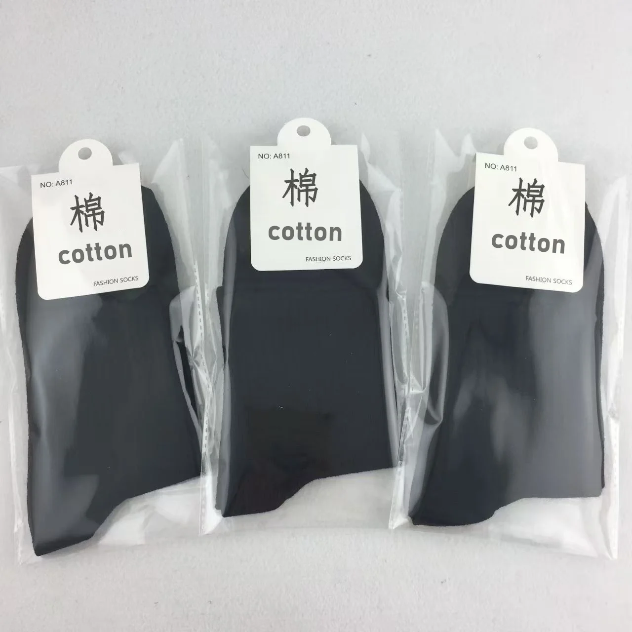 ถุงเท้าข้อกลางแบบยูนิเซ็กซ์ สีดำ ขาว เทา - ถุงเท้าลำลองสำหรับเล่นกีฬาและธุรกิจสำหรับผู้ชายและผู้หญิง ใส่ได้ทุกฤดู