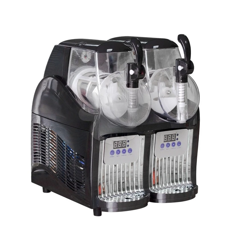 

Multifunctional cold drink snow melting machine, two-cylinder smoothie machine, juice slush machine, two-cylinder commercial