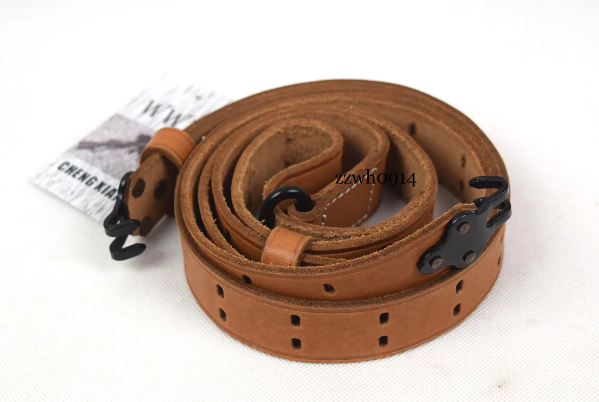 Reenactment US Army Garand Rifle M1907 Leather Sling