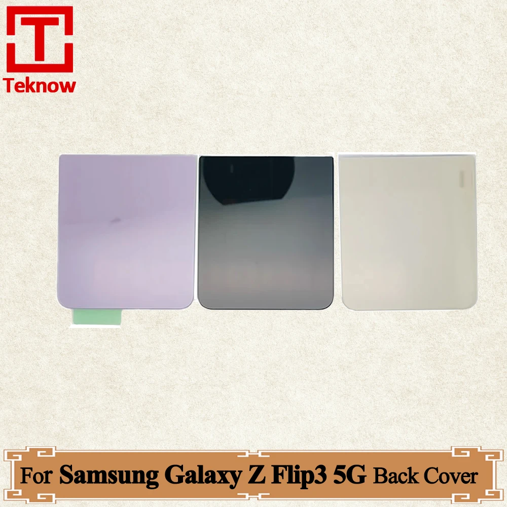 AAA+ quality Back Cover For Samsung Galaxy Z Flip3 5G Flip 3 Back Glass F711B F711U  F711W F7110 F711 Housing Door Rear Replace