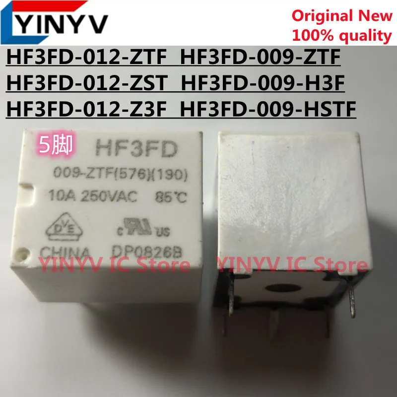 5Pcs HF3FD-009-ZTF HF3FD 009-ZTF HF3FD-009-H3F HF3FD-009-HSTF HF3FD-012-ZTF HF3FD 012-ZTF 012-ZST HF3FD-012-ZST HF3FD-012-Z3F