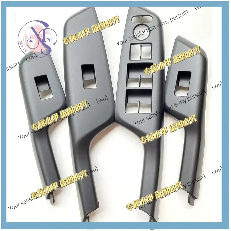 A Set /4pcs For Honda 9th generation Civic 2012-2015 Door Lifter Switch Panel Glass Control Switch Cover Plate