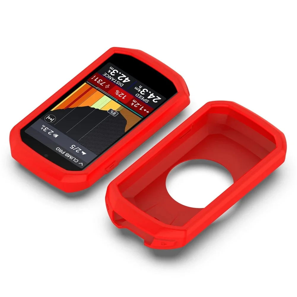 Силиконовый мягкий защитный чехол с краями, защитная пленка для экрана, чехол для Garmin Edge 1050, GPS, велосипедный компьютер, аксессуары для кожи
