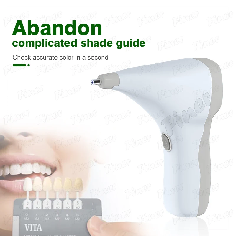 shade guide for teeth whitening 19 colors digital color comparator