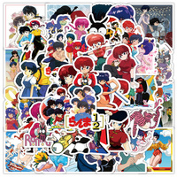 10/30/60pcs Ranma 1/2 Anime Stickers Classic Manga Sticker Decoration Water Bottle Stationery Phone Cute Cartoon Graffiti Decals