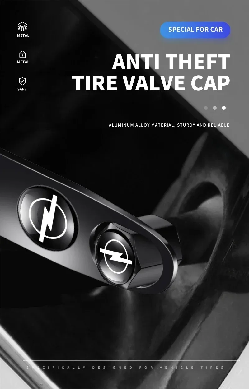 

Автомобильные колеса, крышки клапанов из сплава, крышка с гаечным ключом, брелок, подходит для Opel Astra Antara ‌ Zafira ‌ Tigra Rocks Mokka-e Corsa Insignia