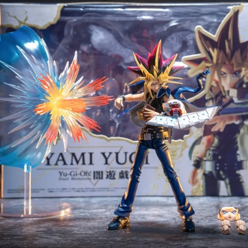 

Original BANDAI S.H.Figuarts Yami Yugi Yu-Gi-Oh! Duel Monsters Action Figure Toys PVC Model Collection Anime Figurine Gift