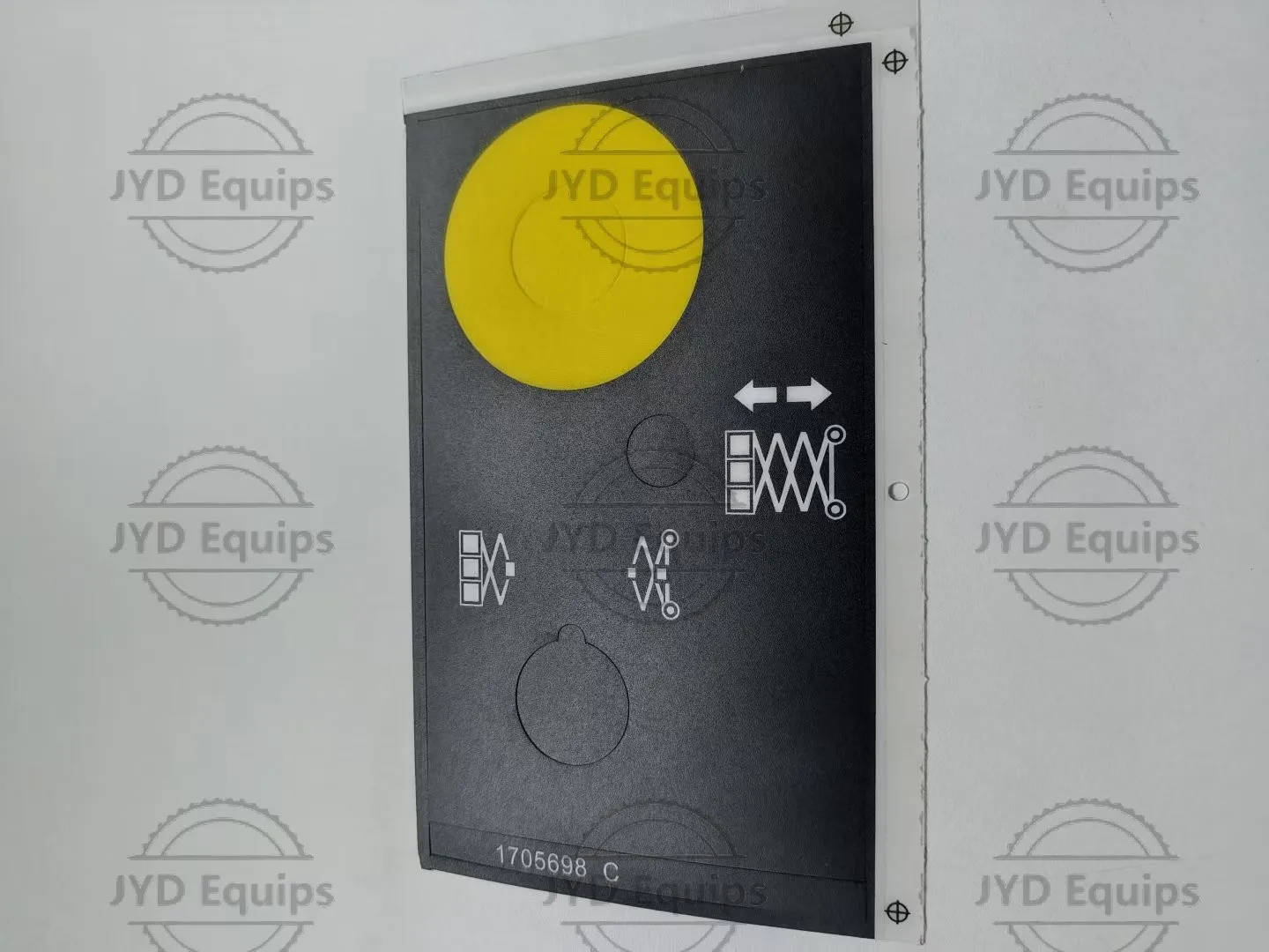Decal Control Panel 1705698 for JLG Scissor Lift 2630ES