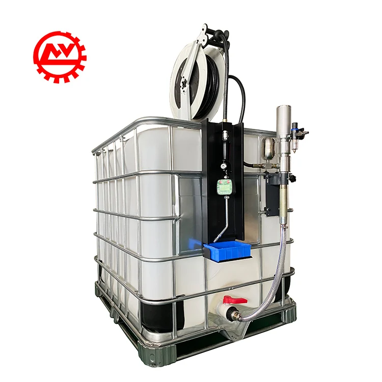 51 Air Operated Pressure Suction Pneumatic Metering Dispenser Extractor Filling 1000L Drum IBC Tank Engine Oil Pump