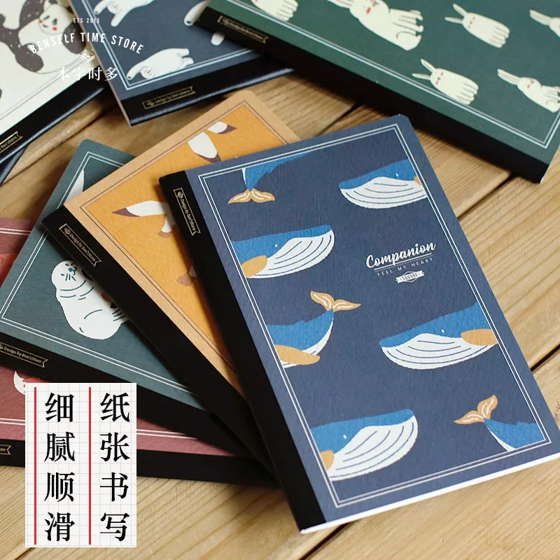 caderno-de-grade-leve-a5-com-designs-de-panda-pinguim-e-raposa-–-diario-tematico-de-animais-fofos-para-estudantes-e-notas