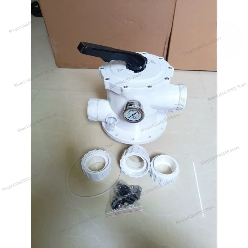 For 2-inch Sand Tank Head Swimming Pool Filtration Equipment with Multiple Valve Accessories