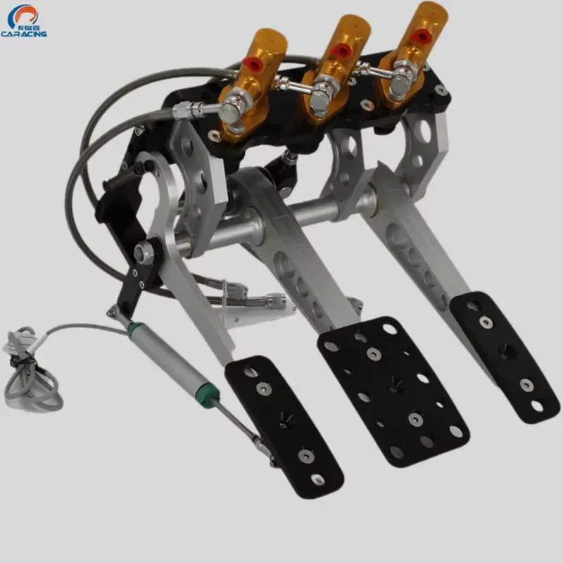 High Quality New CNC Aluminum Floor-Mounted 3-Pedal Box Assembly Kit-Adjustable Brake Bias for Racing UTV - view 6