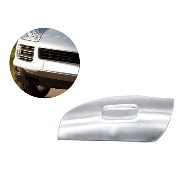 

Car Front Bumper Towing Hook Cover Cap Stainless Steel Traction Shell Housing For Porsche Cayenne 2007-2010