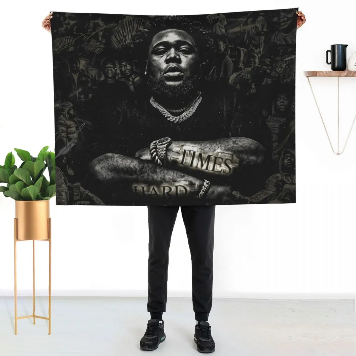

ROD WAVE ROD WAVE Throw Blanket Soft Sherpa Fleece Warm Blanket for Winter