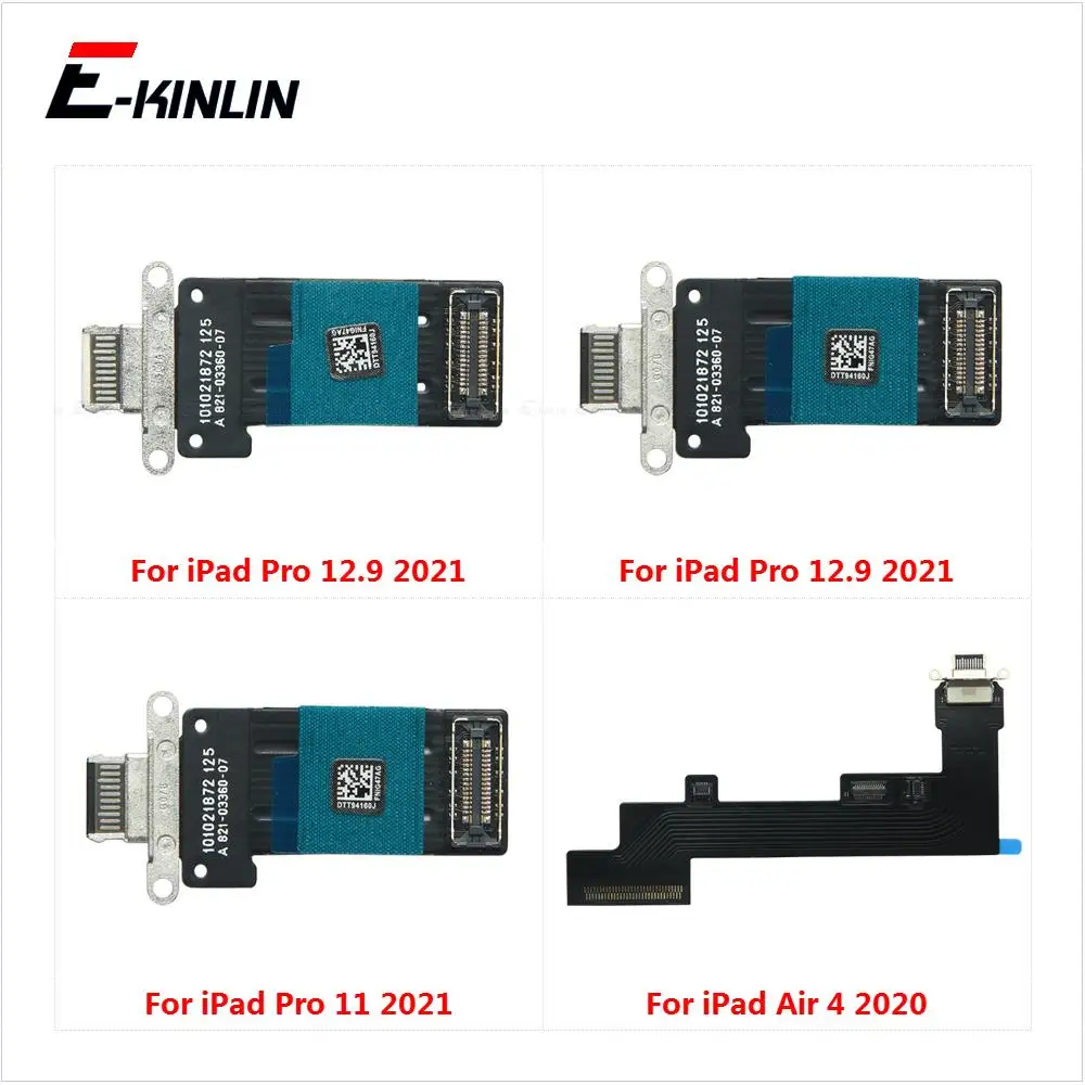 Charger Charging Port Dock USB Connector Data Flex Cable For iPad Air 4 2020 Pro 12.9 11 2021