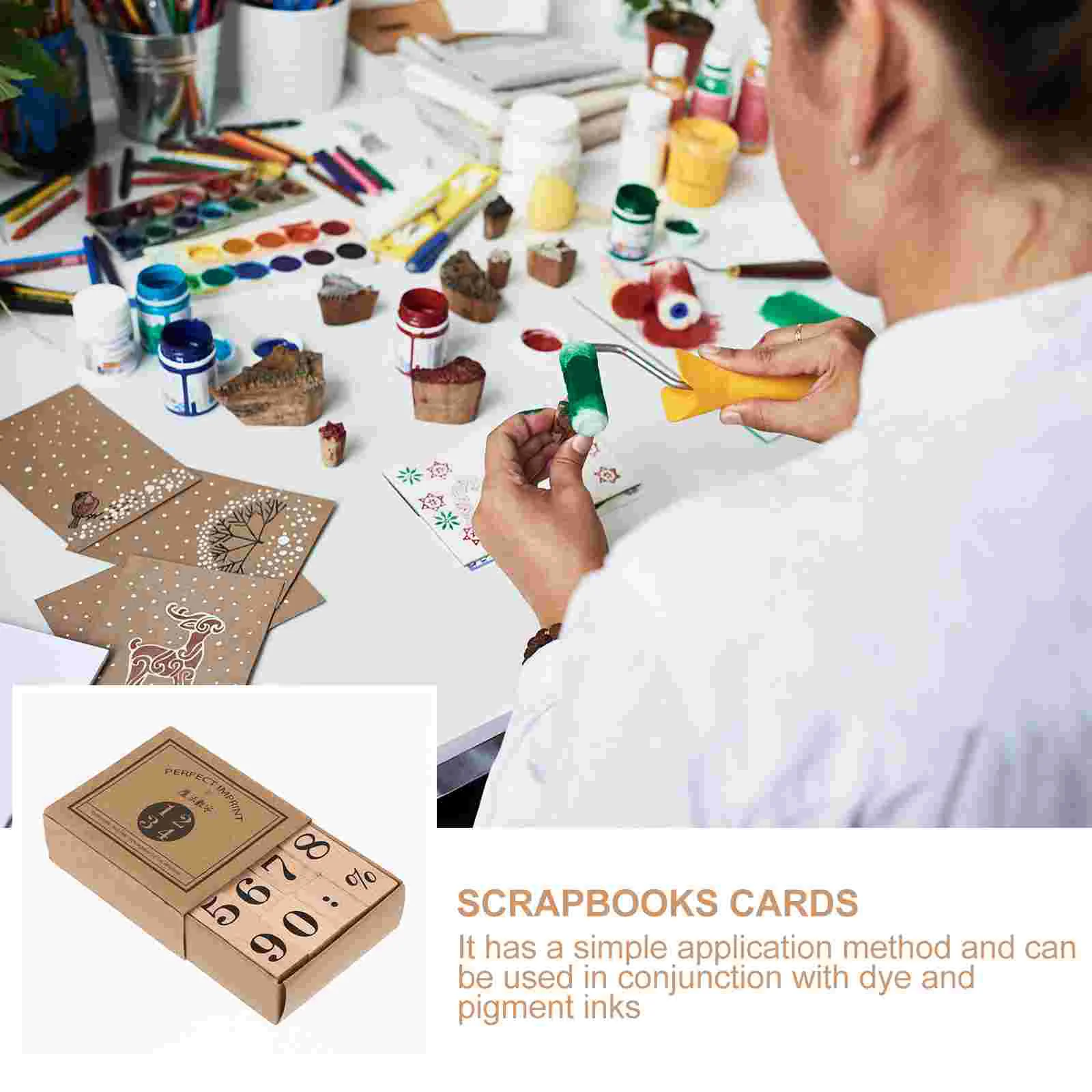 Рисунок 5 - Набор деревянных чернильных штампов