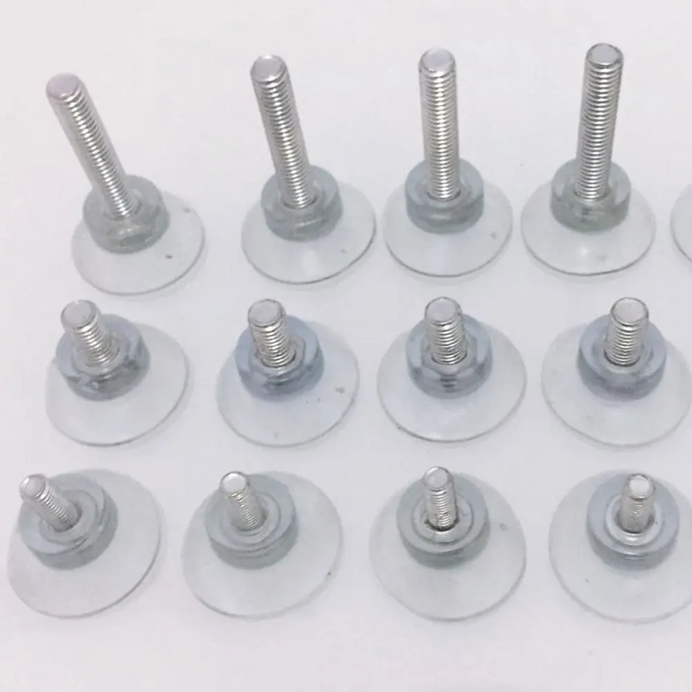 

6 Pcs Work Desk Anti-Collision Suction Cup PVC Cups Sucker Hanger Glass Furniture
