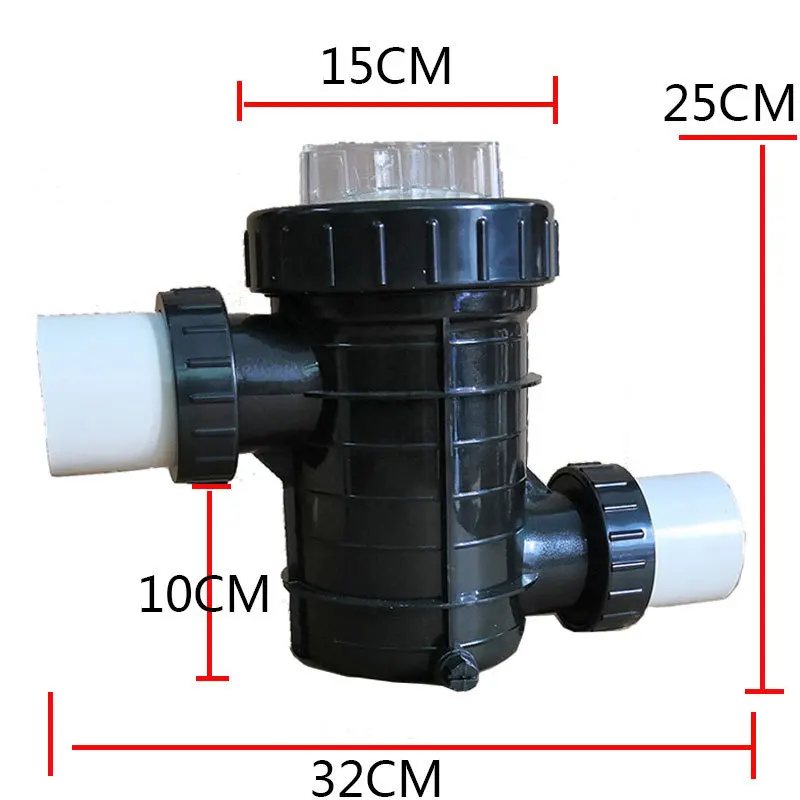 Barber Shop Plastic Hair Collector, Sundries Filter Blue Drainage Hair Salon Trigger