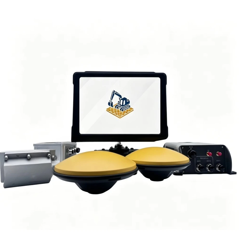 3D Visual Grade Guidance System NEWDI Smartwork Automated GNSS RTK Excavator Control for Earthmoving Construction Projects