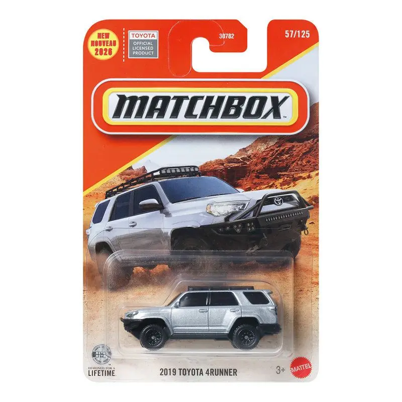 2026 Matchbox Car 2019 Toyota 4Runner 1/64 Metal Die-cast Model Collection Toy Vehicles