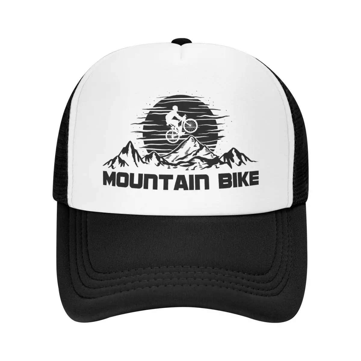 

Custom Mountain Bike Baseball Cap Men Women Adjustable MTB Bicycle Cyclist Biker Trucker Hat Sports