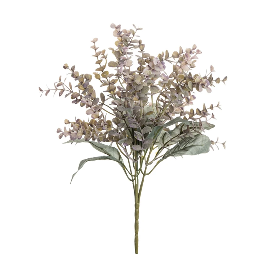 النباتات الاصطناعية البلاستيك الأوكالبتوس لحفل الزفاف wreبها بنفسك عيد الميلاد اكاليل الزهور ترتيب المنزل الديكور الحرفية ملحق