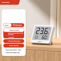 DUKA Atuman THmini Digital Thermometer Electronic Temperature Humidity Meter Indoor LCD Hygrometer Weather Sensor Room Baby