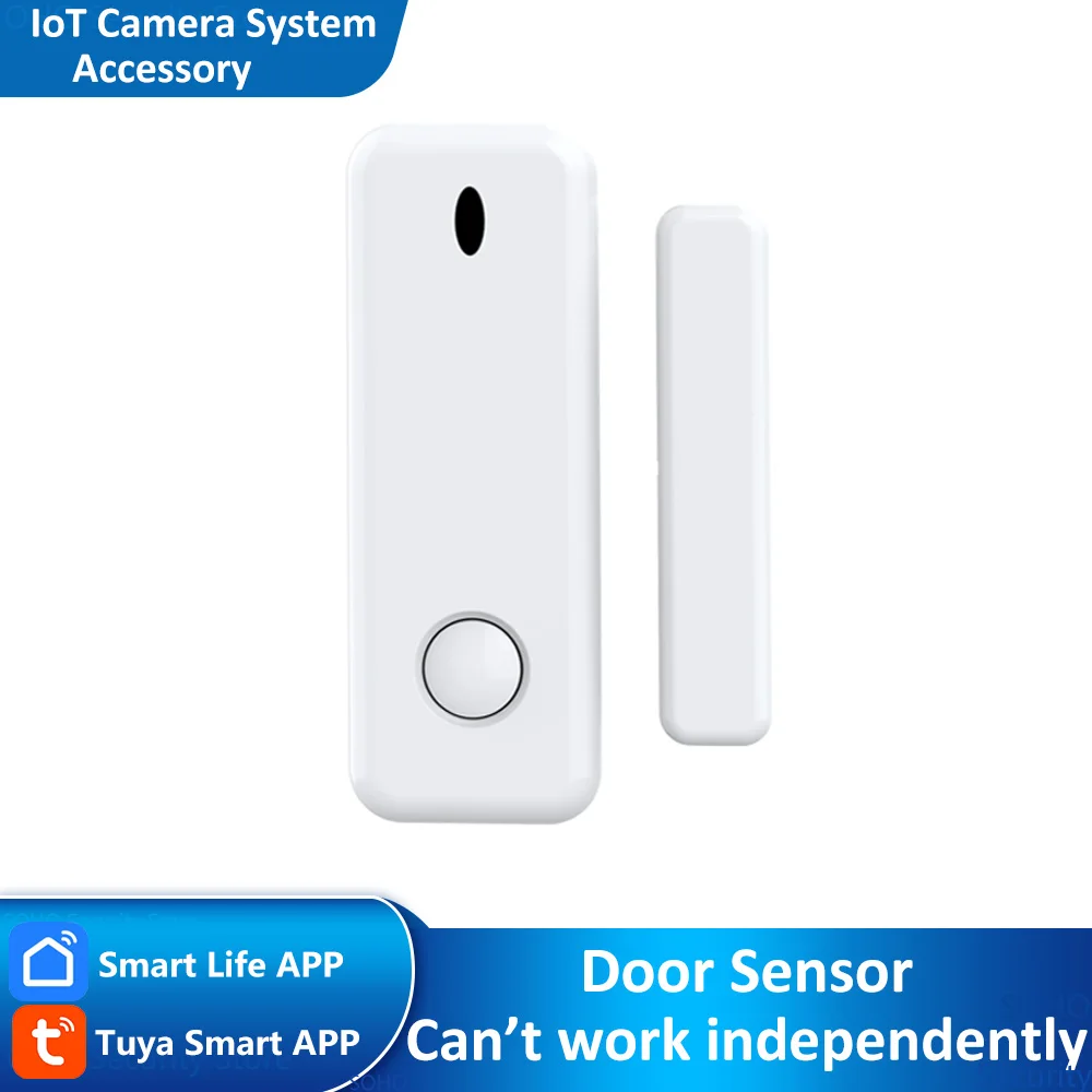 Door Window Contact Sensor ONLY Works with RH-IOTC10 Tuya Smart IoT Camera Security Surveillance Protection Systems